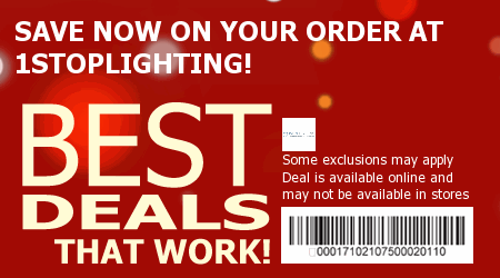 1 STOP Lighting Coupon Code