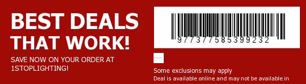 1 STOP Lighting Coupon