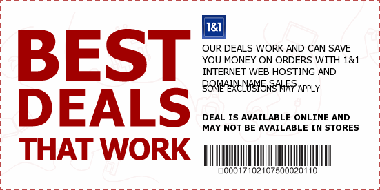 1&1 Coupons