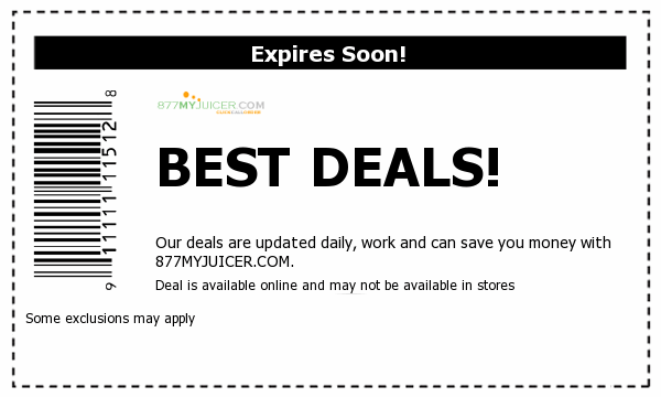 877MYJUICER.COM Deals