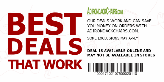 AdirondackChairs.com Coupons