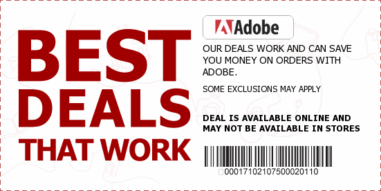 Adobe Coupons