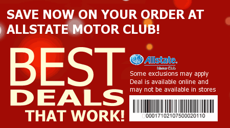 Allstate Motor Club Coupon Code