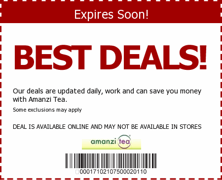 Amanzi Tea Promo Code