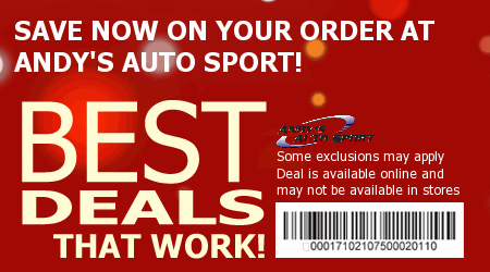 Andys Auto Sport Coupon Code