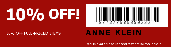Anne Klein Coupon