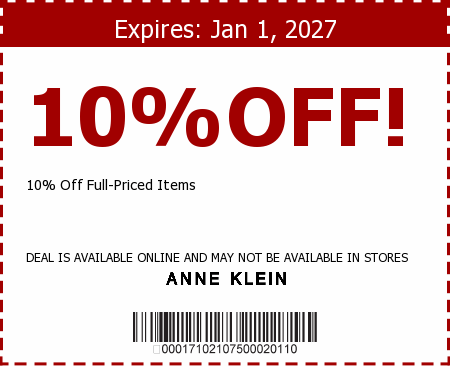 Anne Klein Promo Code