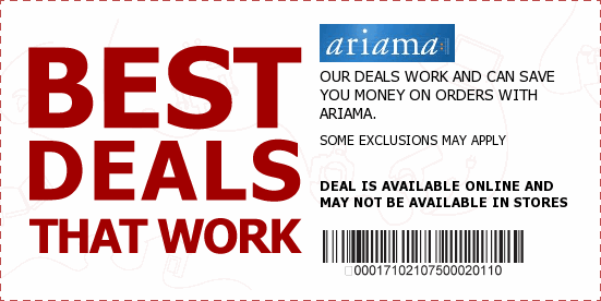 Ariama Coupons