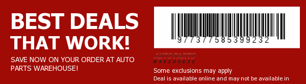 Auto Parts Warehouse Coupon