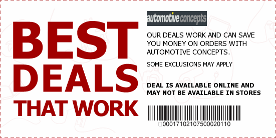 Automotive Concepts Coupons