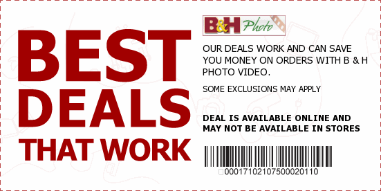 B&H Coupons