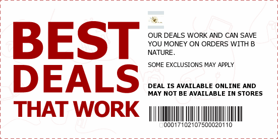 B Nature Coupons