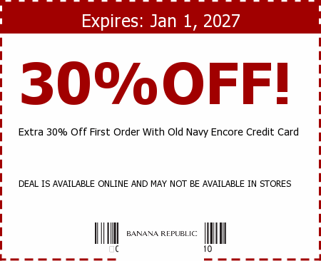 Banana Republic Promo Code