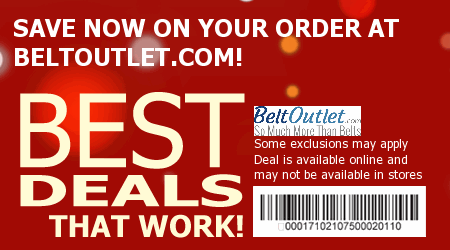 BeltOutlet.Com Coupon Code