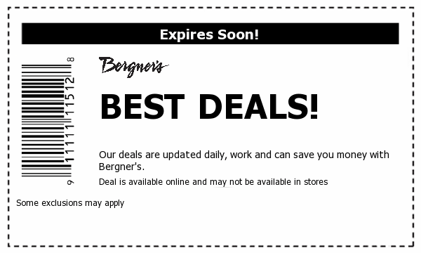 Bergner's Deals