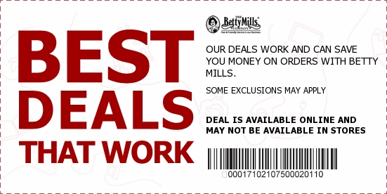 Betty Mills Coupons