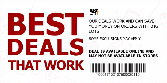 Big Lots Coupons