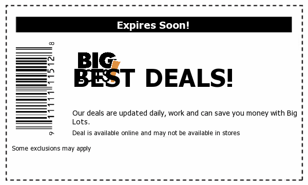 Big Lots Deals