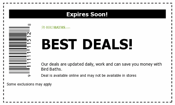 BirdBaths.com Deals