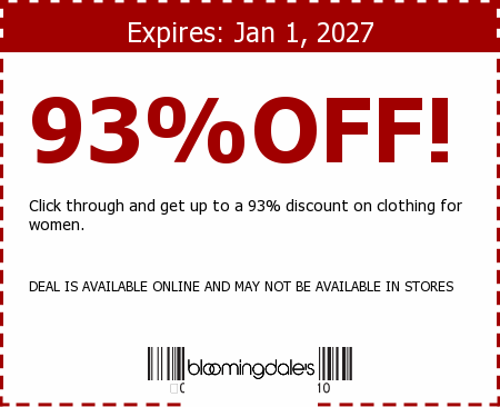 Bloomingdales Promo Code