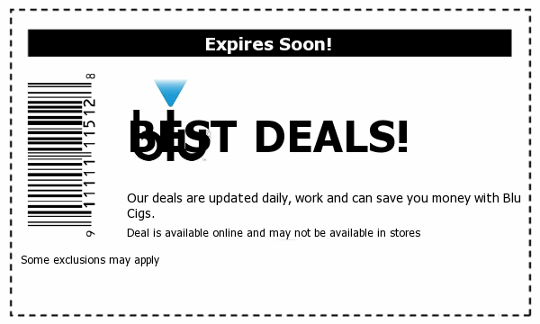 Blu Cigs Deals