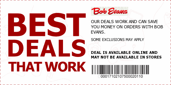 Bob Evans Coupons