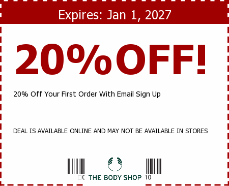 Body Shop Promo Code