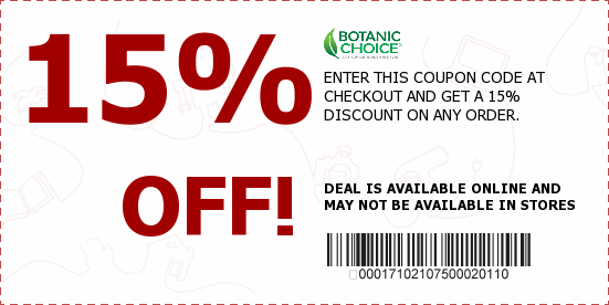 Botanic Choice Coupons