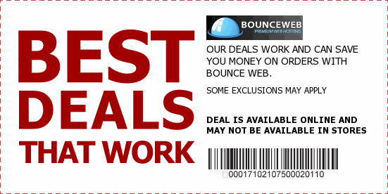 Bounce Web Coupons