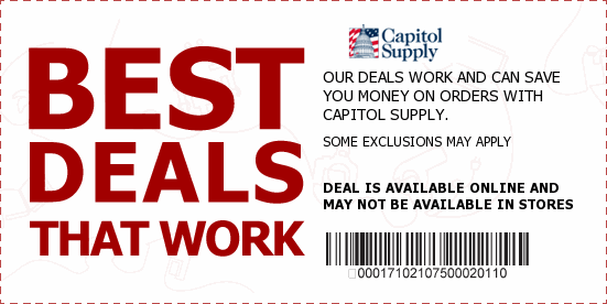 Capitol Supply Coupons