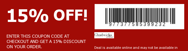 Chadwicks Coupon