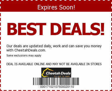 Cheetah Deals Promo Code
