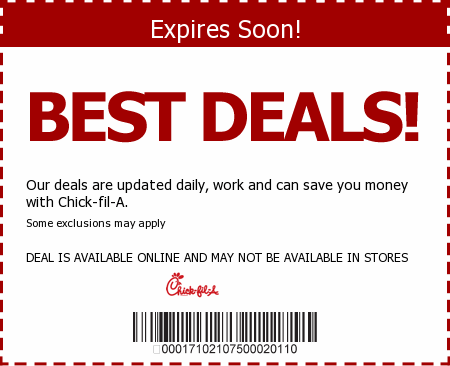 Chick-fil-A Promo Code