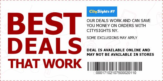 CitySights NY Coupons