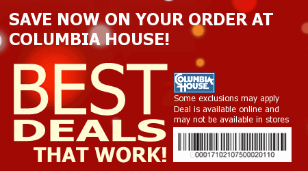 Columbia House Coupon Code