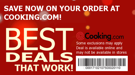 Cooking.com Coupon Code
