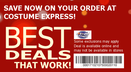Costume Express Coupon Code