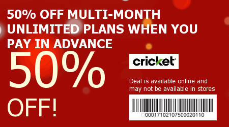 Cricket Coupon Code
