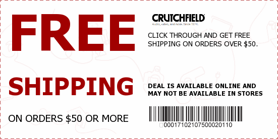 Crutchfield Coupons