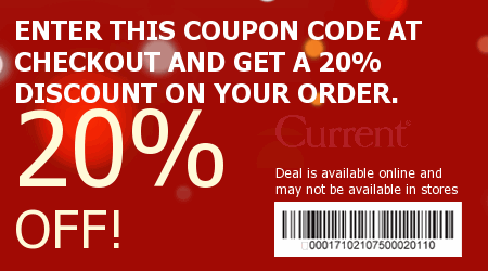 Current Catalog Coupon Code