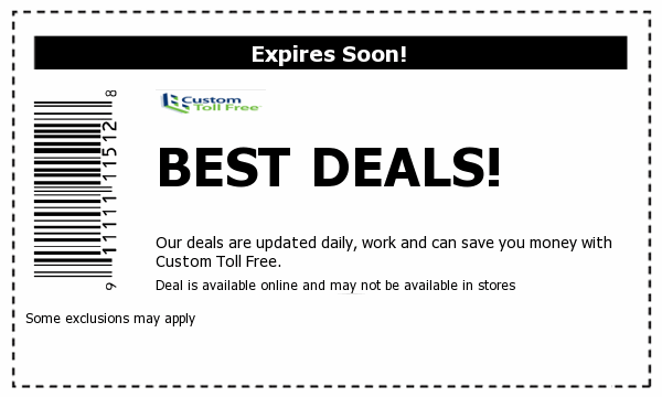 Custom Toll Free Deals