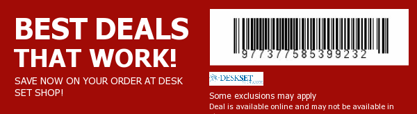 Desk Set Shop Coupon