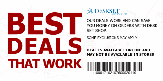Desk Set Shop Coupons
