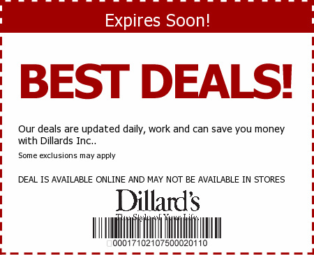 Dillards Promo Code