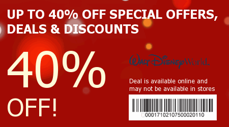 Disney World Coupon Code