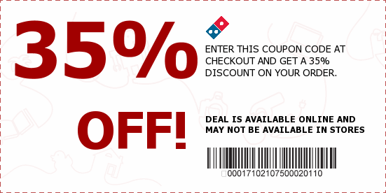 Dominos Pizza Coupons