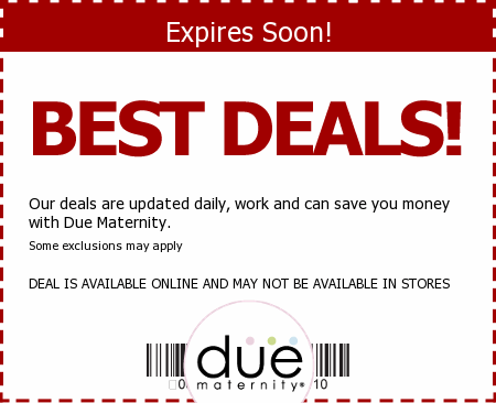 Due Maternity Promo Code