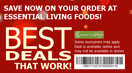Essential Living Foods Coupon Code