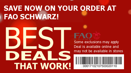 FAO Schwarz Coupon Code