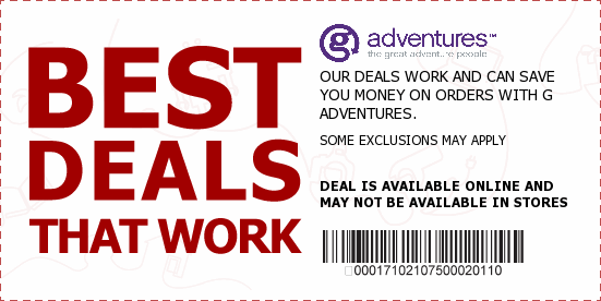 G Adventures Coupons